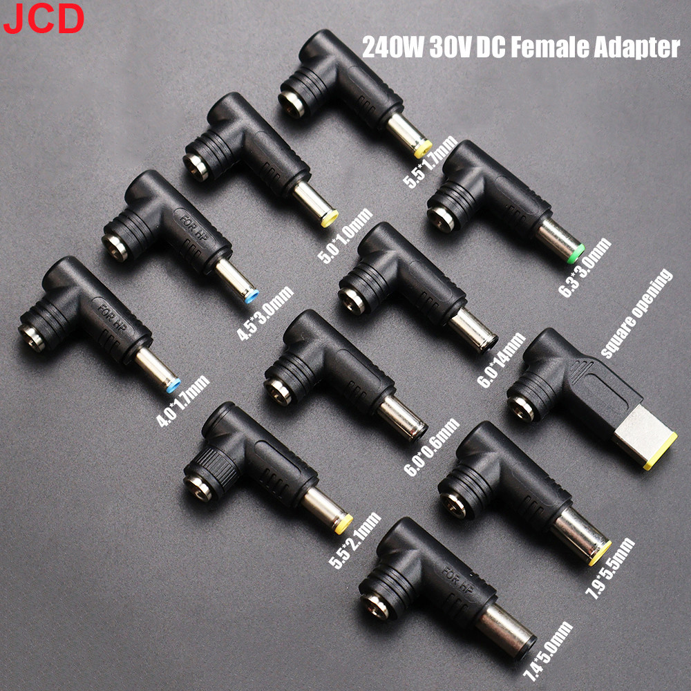 5.5x2.5mm Female Jack Universal Dc Power Supply Adapter Connector Plug for 180W 230W Universal Lapto