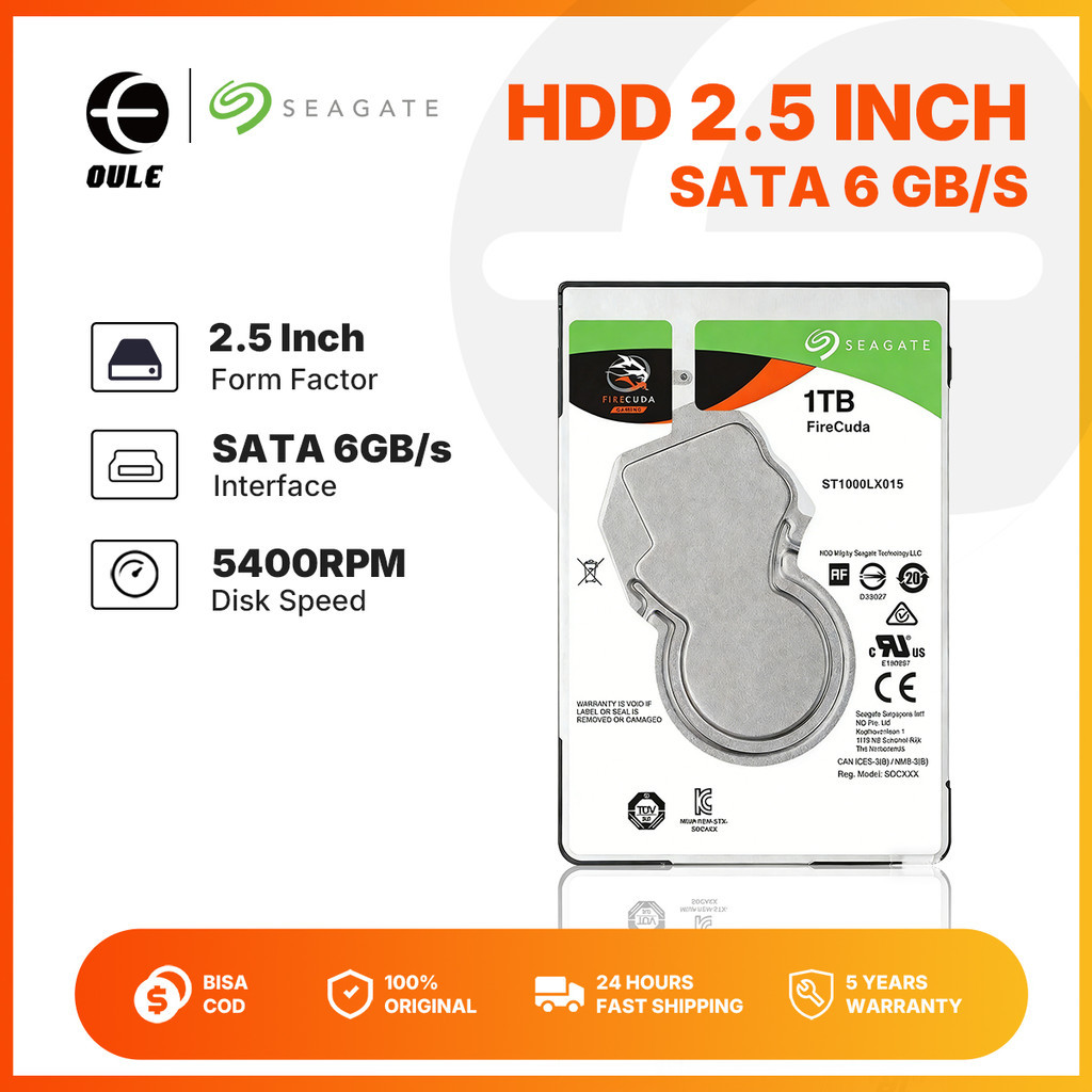 Hardisk Laptop 1TB/2TB WD Internal 2.5" Slim Sata HDD Laptop PS Promo 1TB/2TB