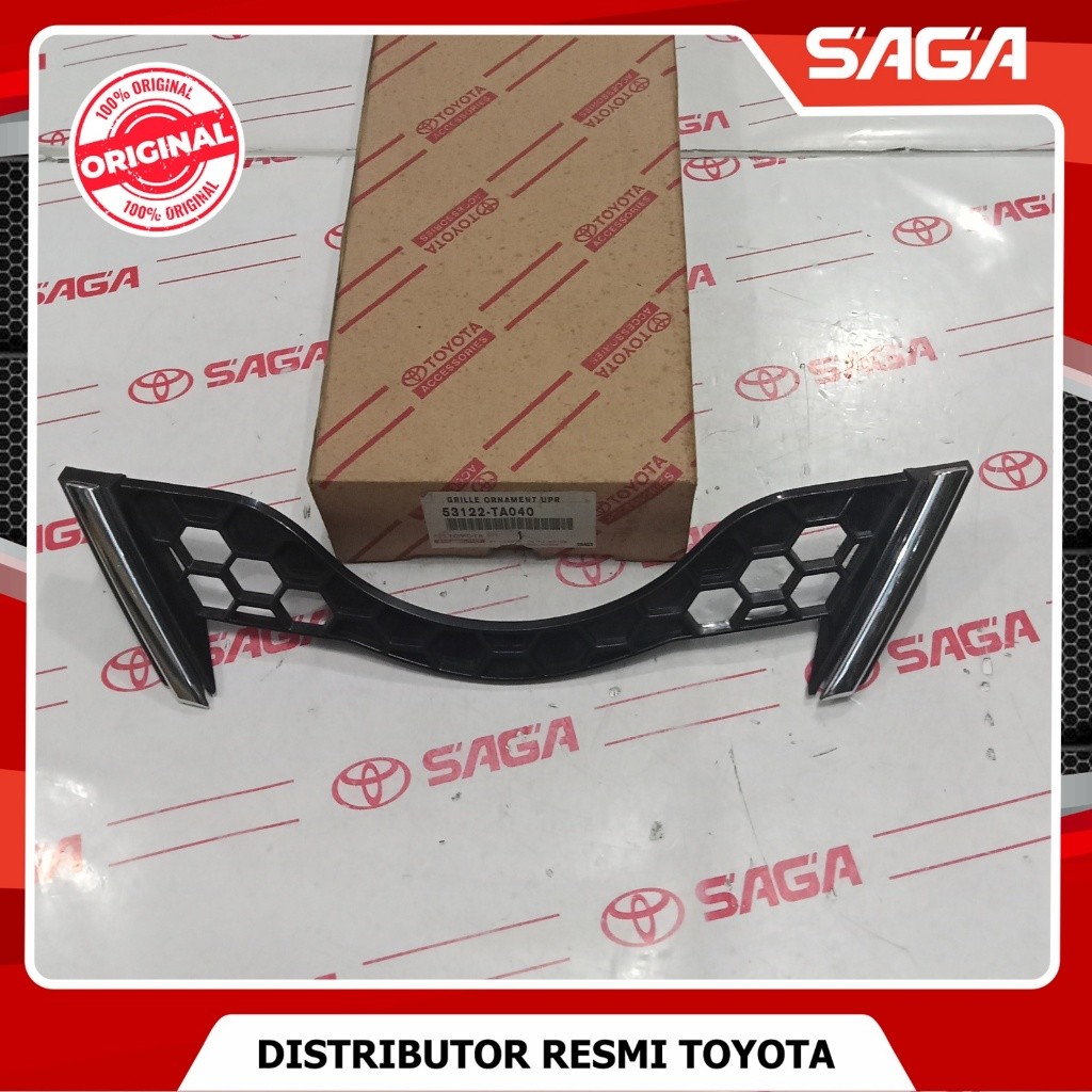 SAGA | Ornament Grill Atas Vios Gen 2 Original 53122-TA040
