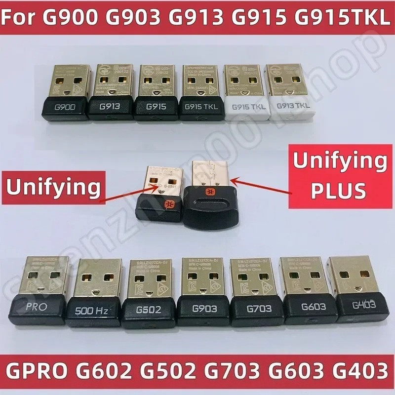 USB Dongle Receiver Adapter For Logitech Unifying Mouse MX M905 M510 Keyboard K400R G403 G603 G703 G