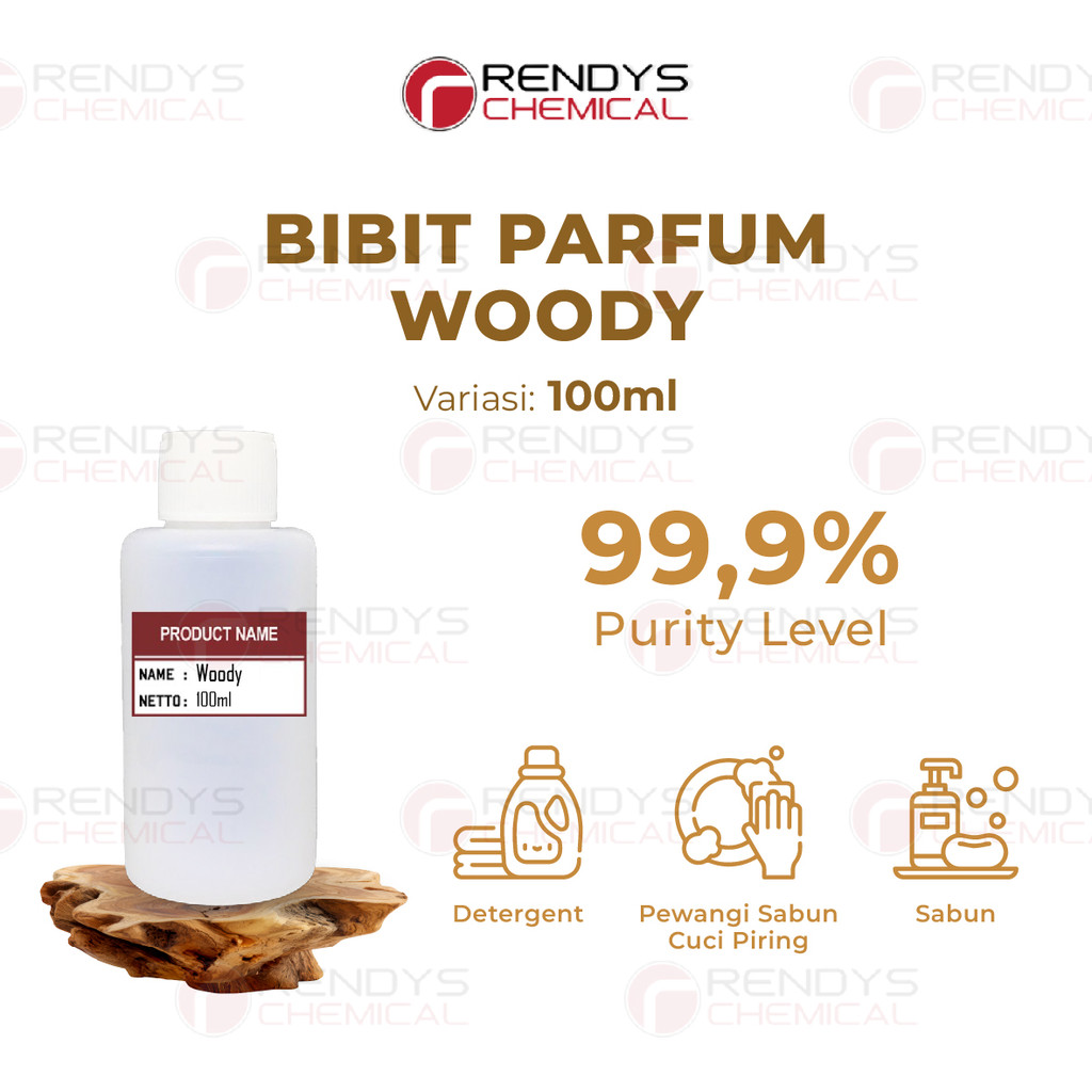 Bibit Parfum Woody 100ML / Parfum Woody Fragrance Oil 100 ML