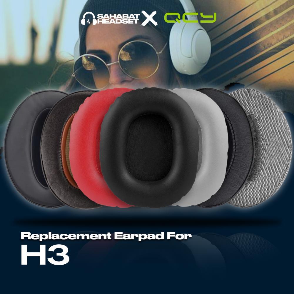 Ear Cushion Earpad Earcup QCY H3 H 3 H-3 Busa Bantalan Pad Foam