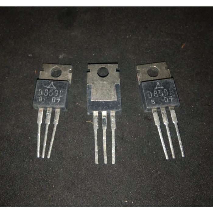 Part Transistor D859B D859 Silikon NPN 35W 450V 0.75A utk AF Power Amplifier
