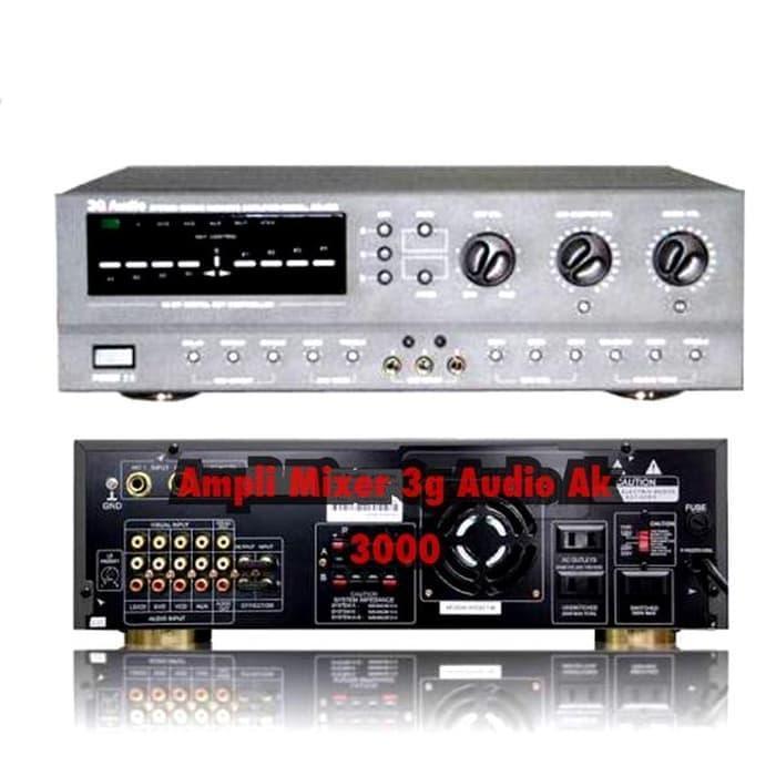 Amplifier Karaoke 3G Audio AK3000 AK 3000 Original