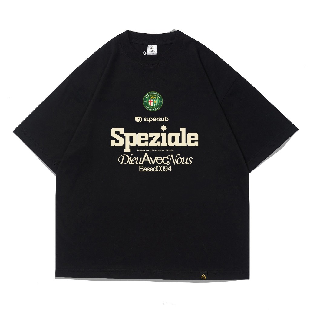 T-SHIRT | OVERSIZE | AVEC | BLACK | AFTERSUNDAYS