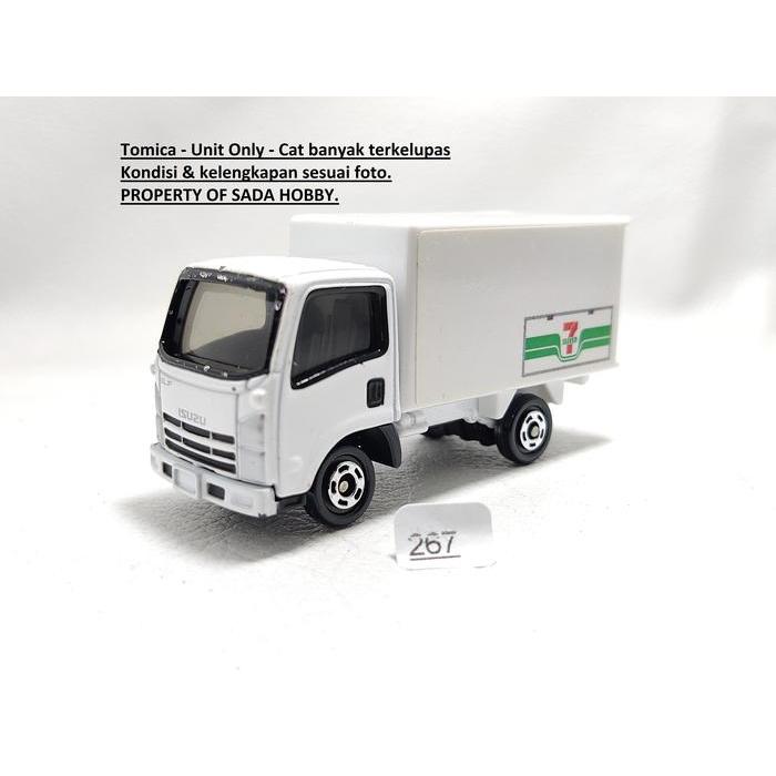 Original Isuzu Elf Seven Eleven Tomica Diecast Miniatur