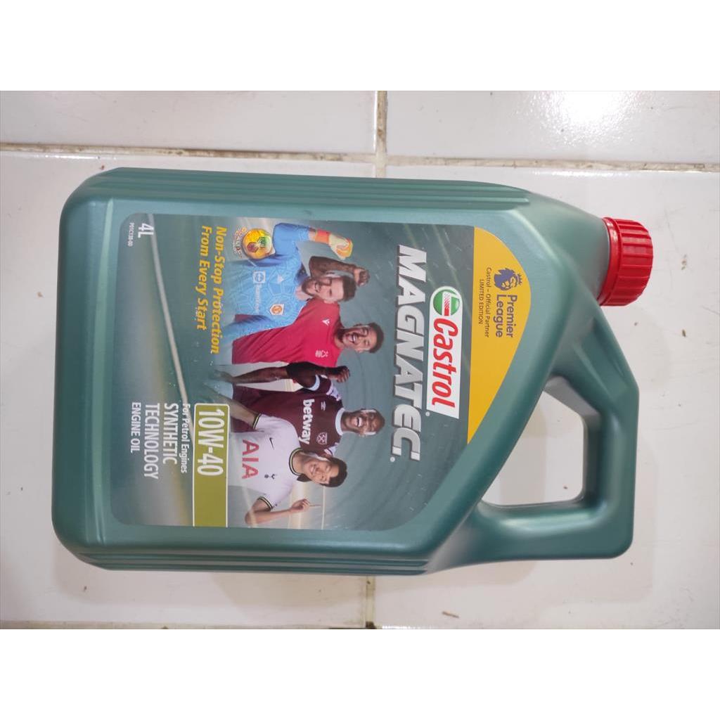 Oli Mesin Mobil Castrol Magnatec 10W-40 4 Liter