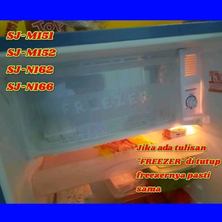 Tutup Freezer Kulkas Sharp 1 Pintu Original