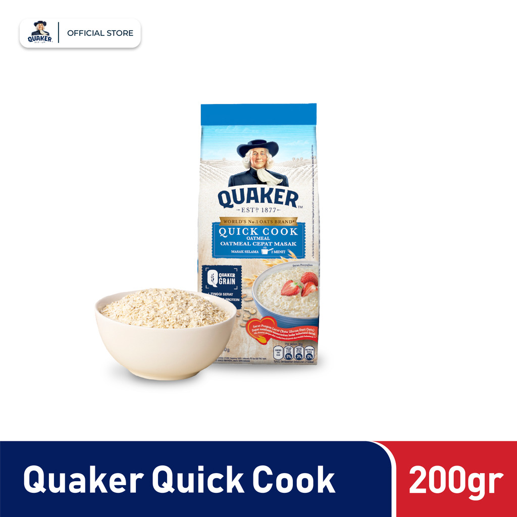 Quaker Quick Cook Oatmeal 200 gr
