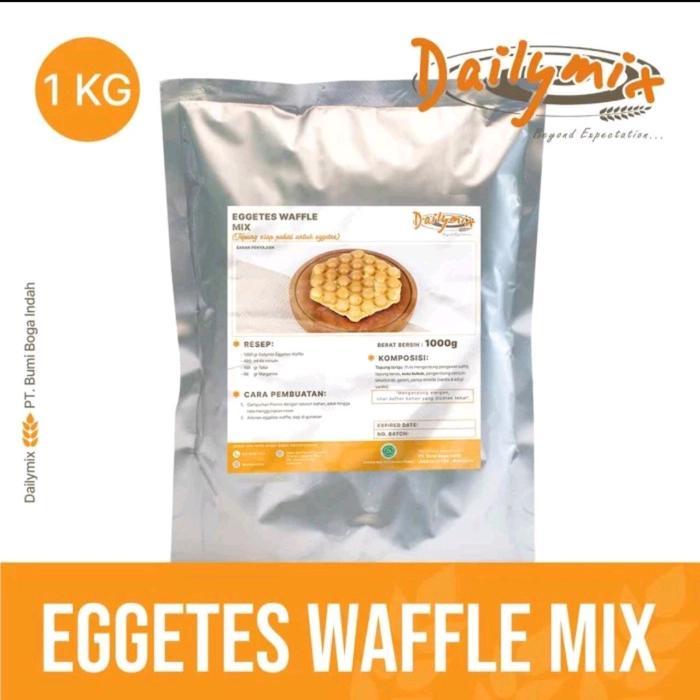Tepung Premix Egg Wafel untuk Hongkong Waffle yang Crispy 1000 Gram
