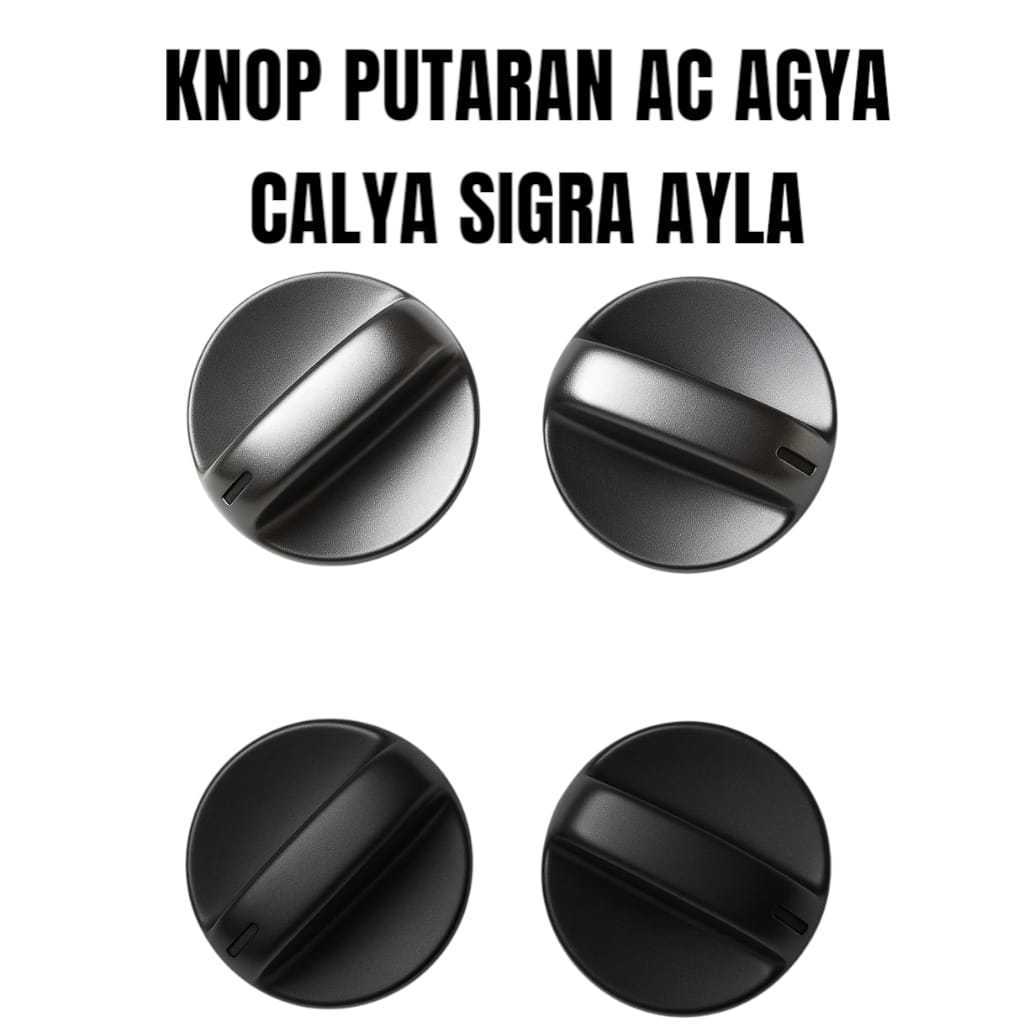 Knop putaran AC mobil Toyota agya, ayla, sigra, calya