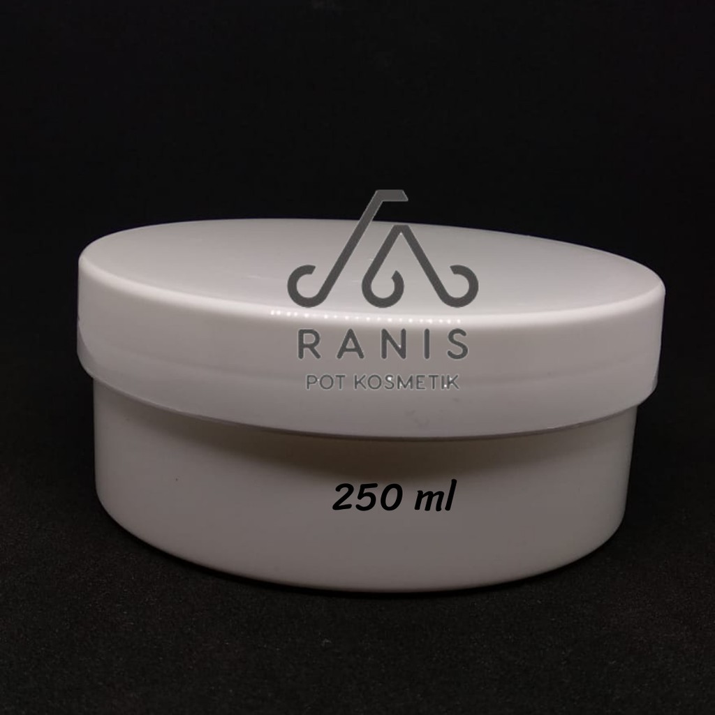 Pot Lulur  250ml Putih