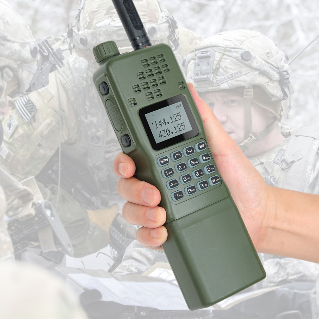 Baofeng AR-152 15W Powerful Military Two way Radio 12000mAh Battery Tactial Walkie Talkie AN /PRC-15