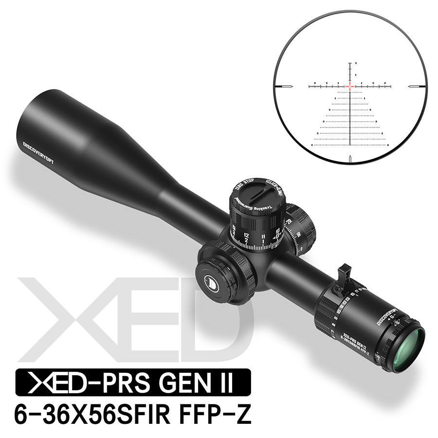 Telescope Discovery XED 6-36X56SFIR FFP Zero Stop