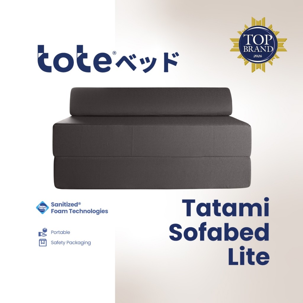 Elite Home x Tote Tatami Sofabed Lite | Kasur Portable Lipat Lantai