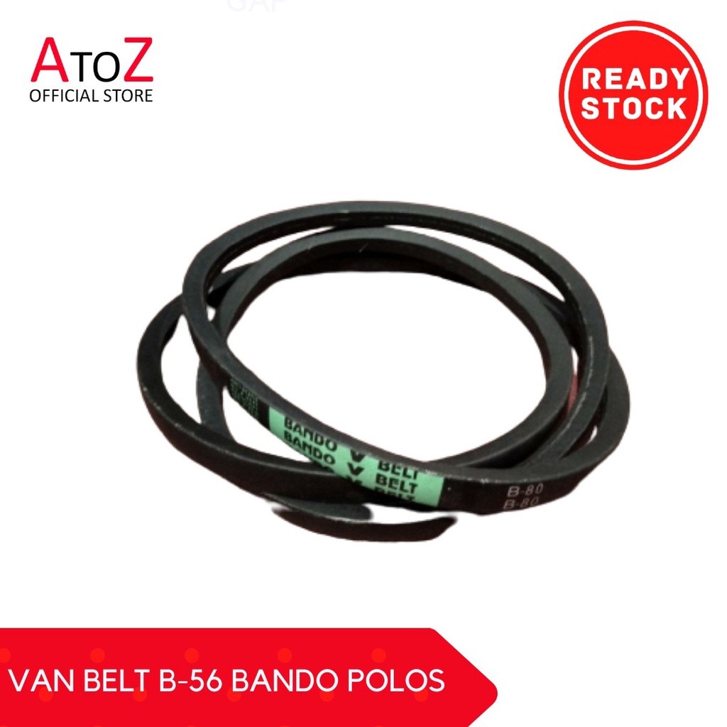 VanBelt  V Belt  Fan Belt V-BELT B-56 BANDO POLOS - VAN BELT B-56 BANDO POLOS