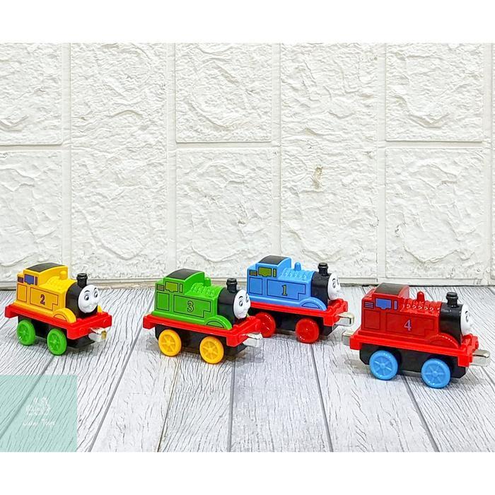 Mainan Anak Diecast Kereta Magnet Train Set Besi 4PCS 1936