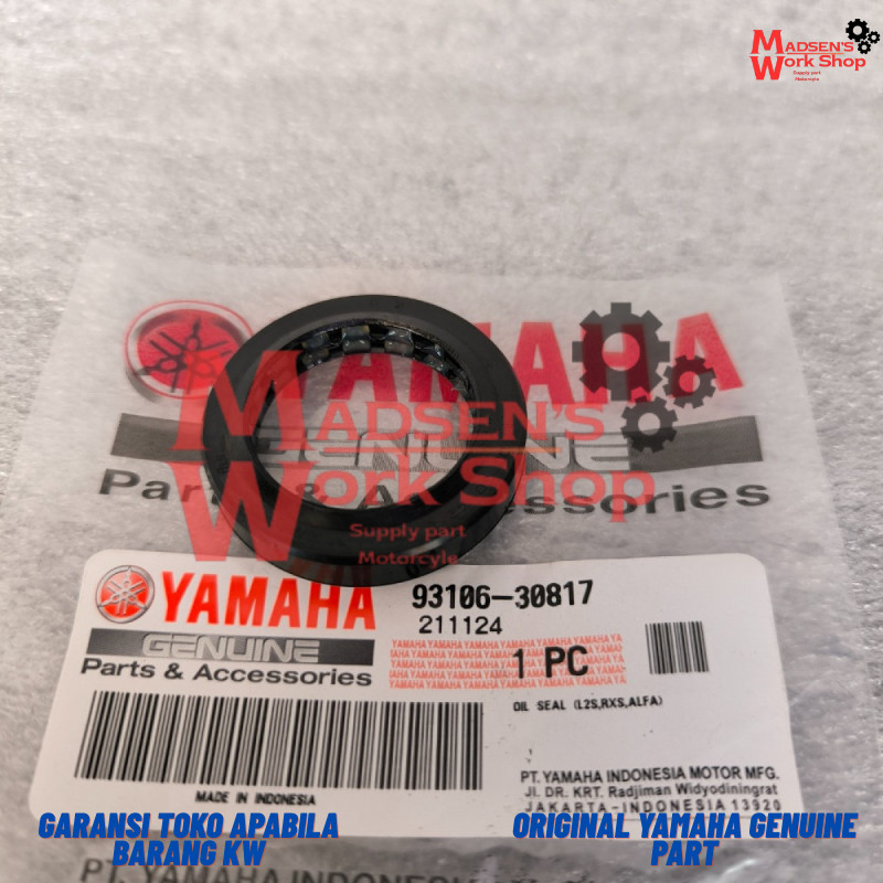 SEAL SIL NAPGEAR NAPGIR F1ZR FIZR RXS FORCE1125Z VEGA ALFA SIGMA CHAMP ORIGINAL YAMAHA 93106-30817