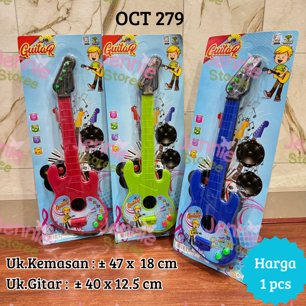 Mainan Anak Gitar / Gitar Plastik Anak | Mainan Guitar Anak Manual Bahan Dari Plastik | Mainan Anak 