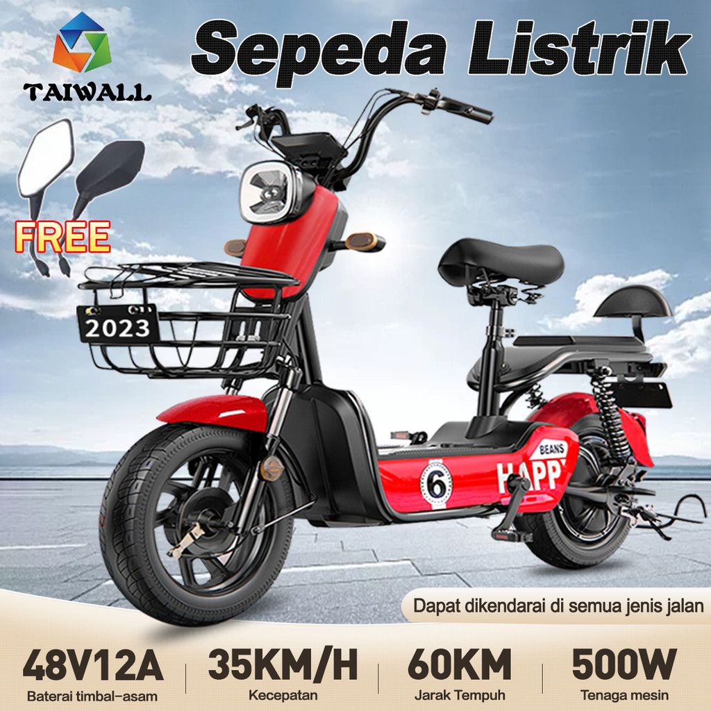Sepeda listrik / Sepeda Motor Listrik / Sepeda listrik Dengan Pedal