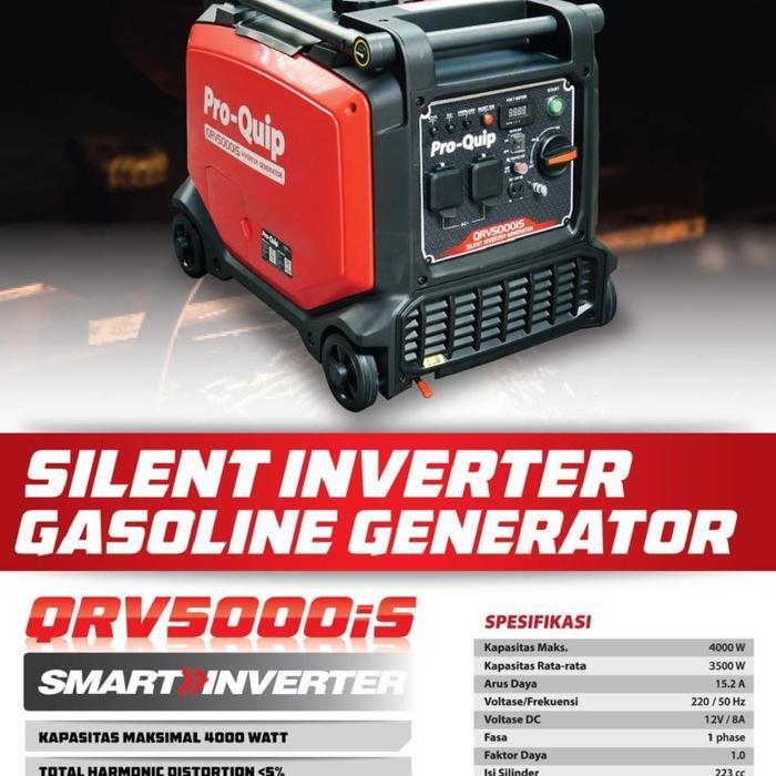 Genset Proquip Silent Inverter 4000 Watt QRV5000IS / Generator Silent Inverter 4000 Watt PROQUIP QRV