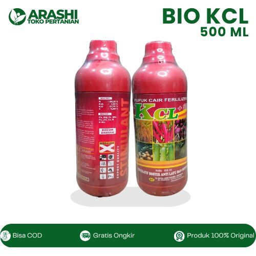 Bio KCL Cair 500ml Pupuk Nutrisi Tanaman Anti Layu Dan Rontok