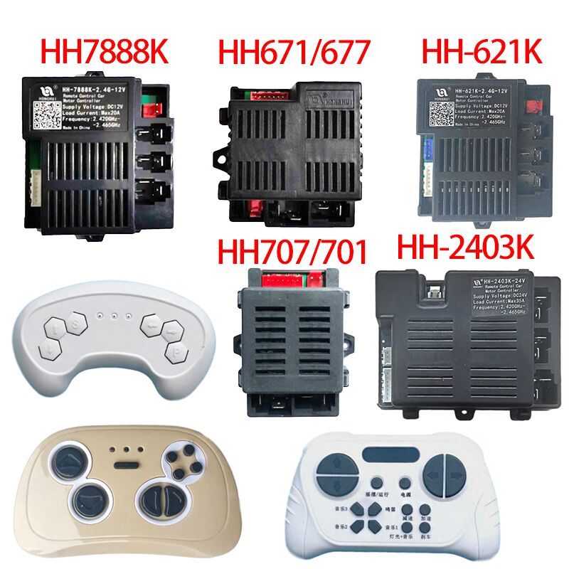 HONGHUI 24V 12V HH670K 701K 707K 671K 677K 810K 812K 621K 2403K Kotak Penerima Remote Control Mobil 