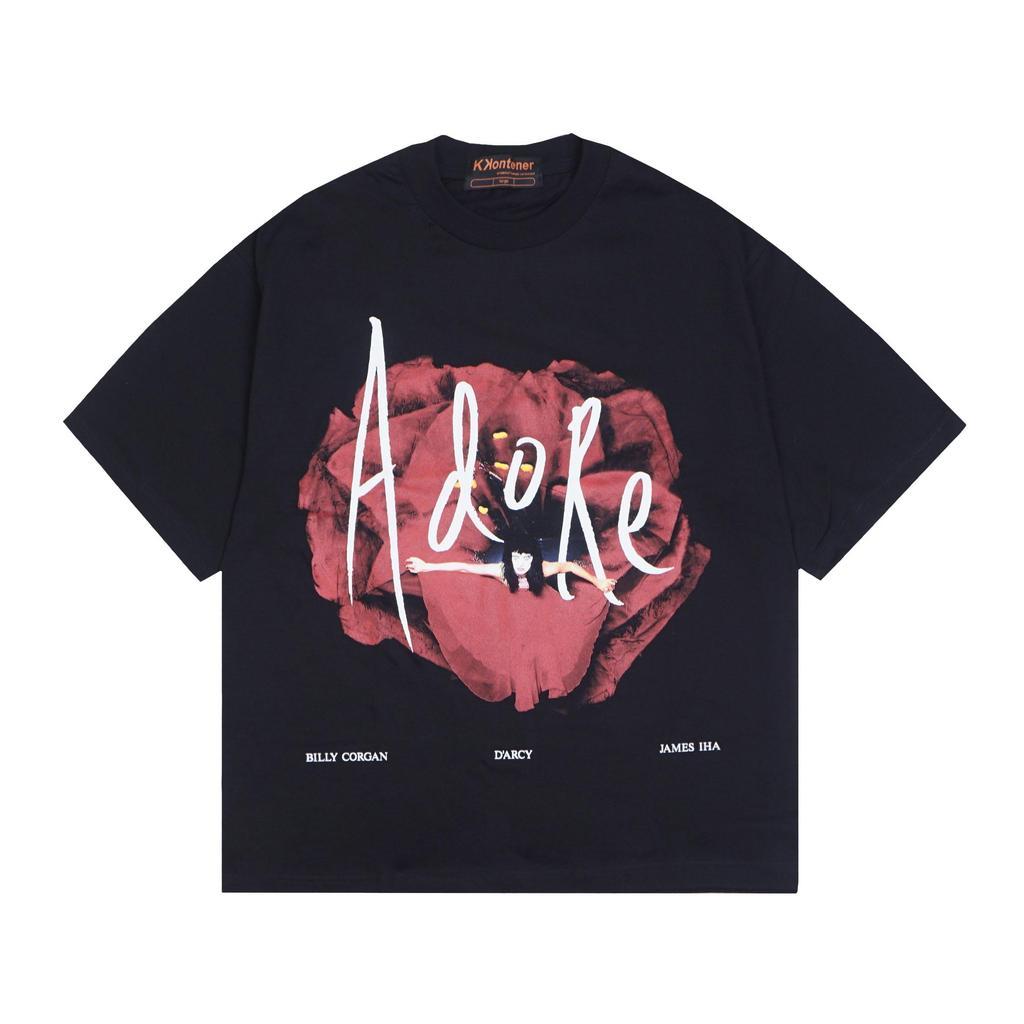 KKONTENER ADORE "THE SMASHING PUMPKINS" OVERSIZE TSHIRT BLACK Original