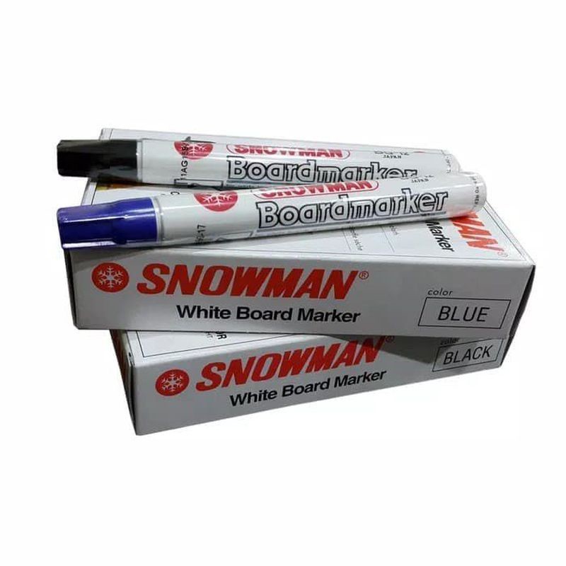 READY Spidol Whiteboard Snowman BG 12 - 1 Lusin