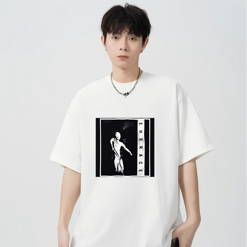 tshirt for men cotton black white Embrace the Art of Minimalism