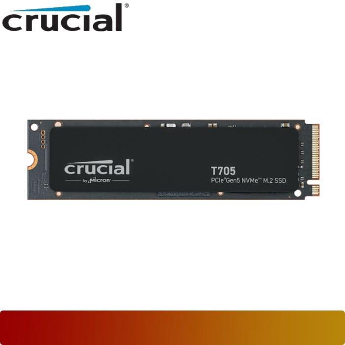 Crucial T705 PCIe Gen5 NVMe M.2 SSD - 1TB- DHI