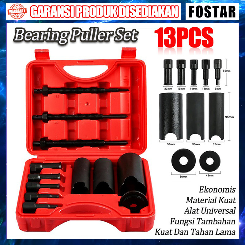 Treker Bearing Puller Set 13Pcs CVT Car Treker Bearing Dalam Bearing Puller Set Disassembler Set