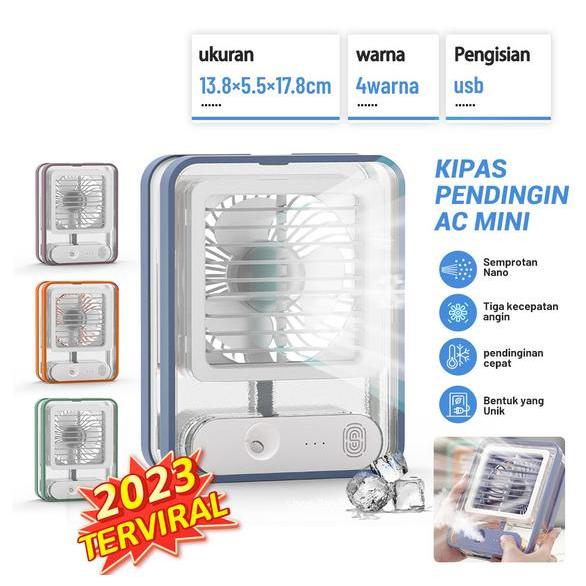 In Electro Kipas Ac Mini Pendingin Air Portable / Kipas Angin AC Cooler Pendingin - Model Mini
