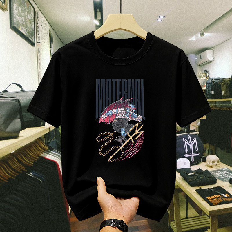 Kaos Maternal Keren Original – Baju Pria Wanita Katun Premium Tidak Luntur Tidak Melar Casual Street