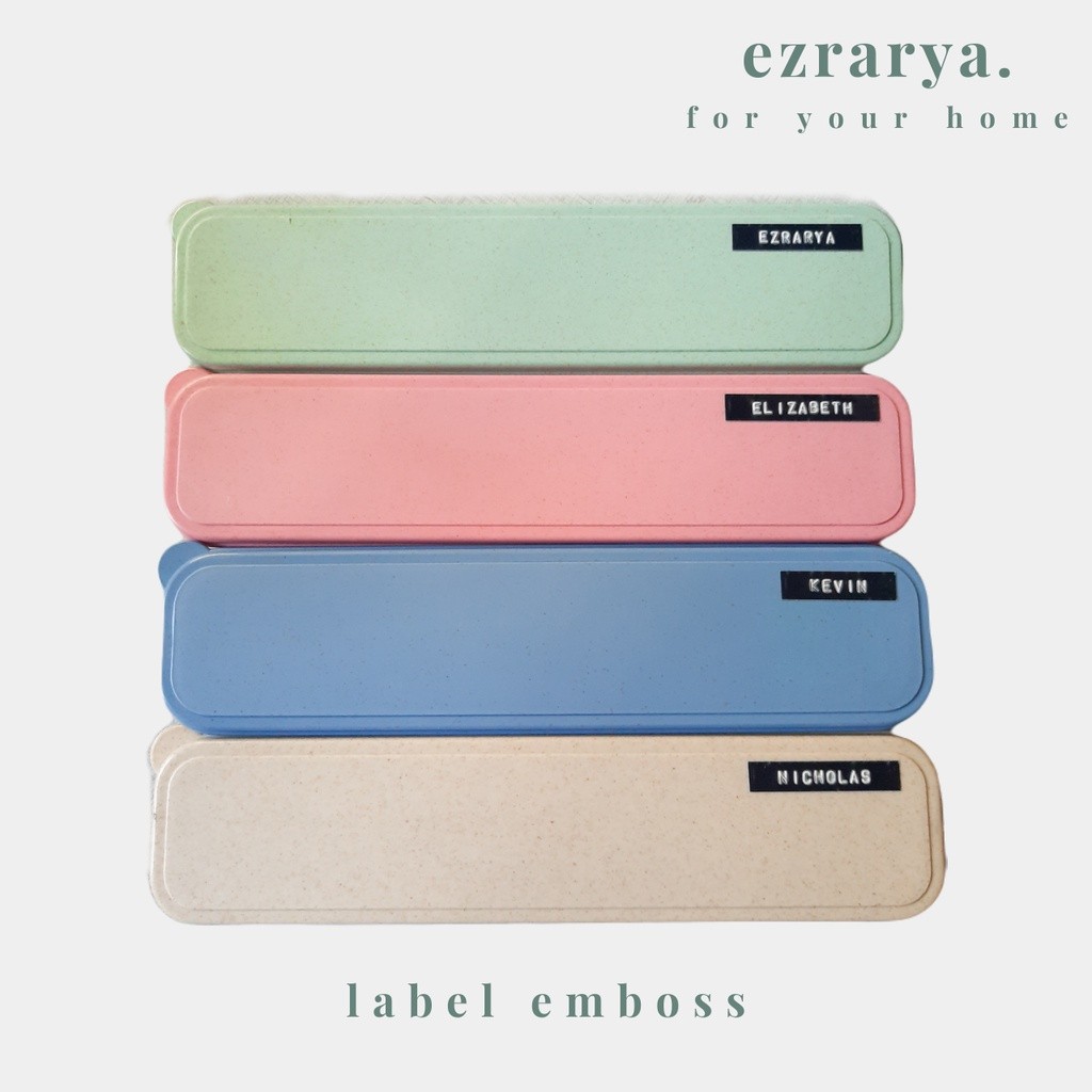 Sendok Garpu Set Alat Makan Sendok Korea Dengan Sedotan 8 in 1