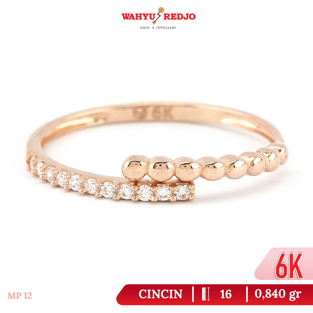 Cincin Emas Kadar 6K Wahyu Redjo CC-6K-31032153