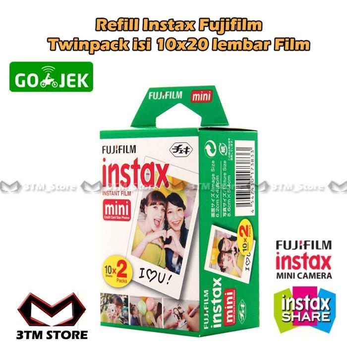 Refill Film Mini Instax Refill Instax Twinpack plain