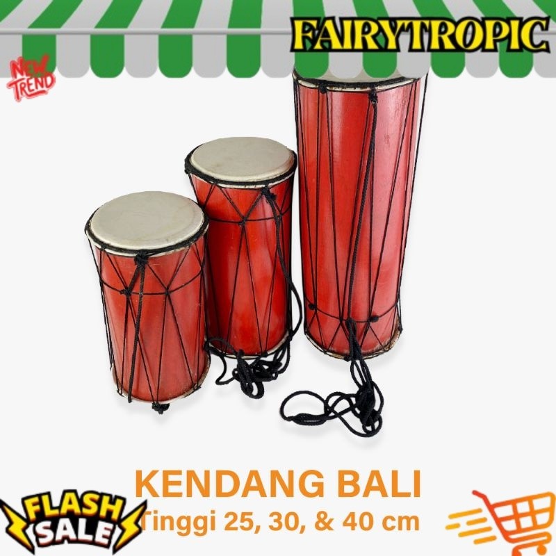 Kendang Bali - Gendang Bali - Alat Musik Bali - Jimbe - Mainan Anak - Mainan tradisi bali - Mainan T