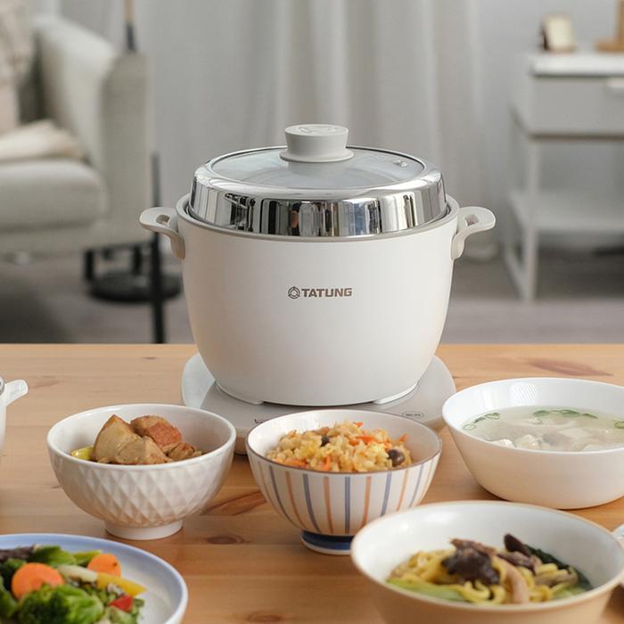 Taiwan Tatung Rice Cooker Household Multifunctional Electric Cookers Stainless Steel Liner Frying Co
