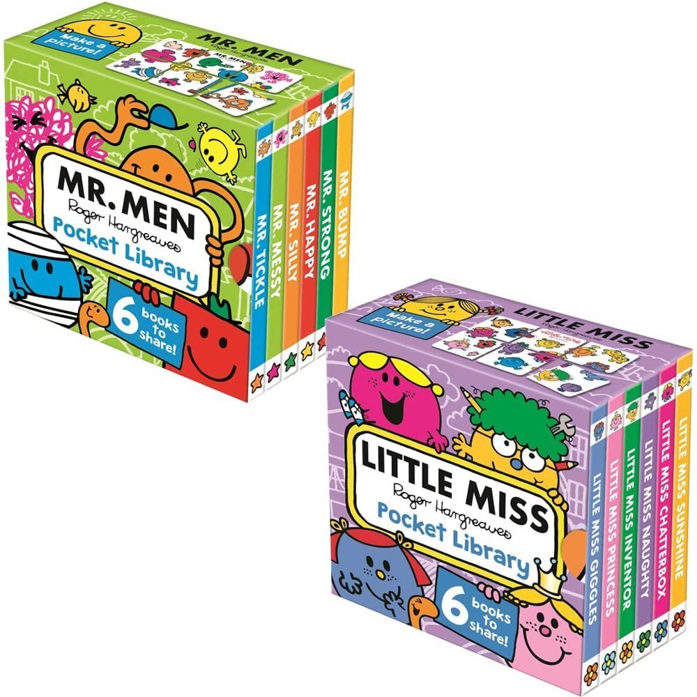 Buku Pocket Mr.Men Little Miss Library / 6 Books to Share