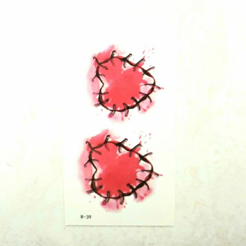 Luka palsu darah halloween prank