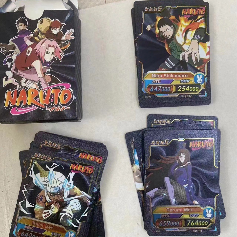 55Pcs Trading Card Game Naruto Kayou Naruto Collection Card Naruto Kayou Premium High Grade