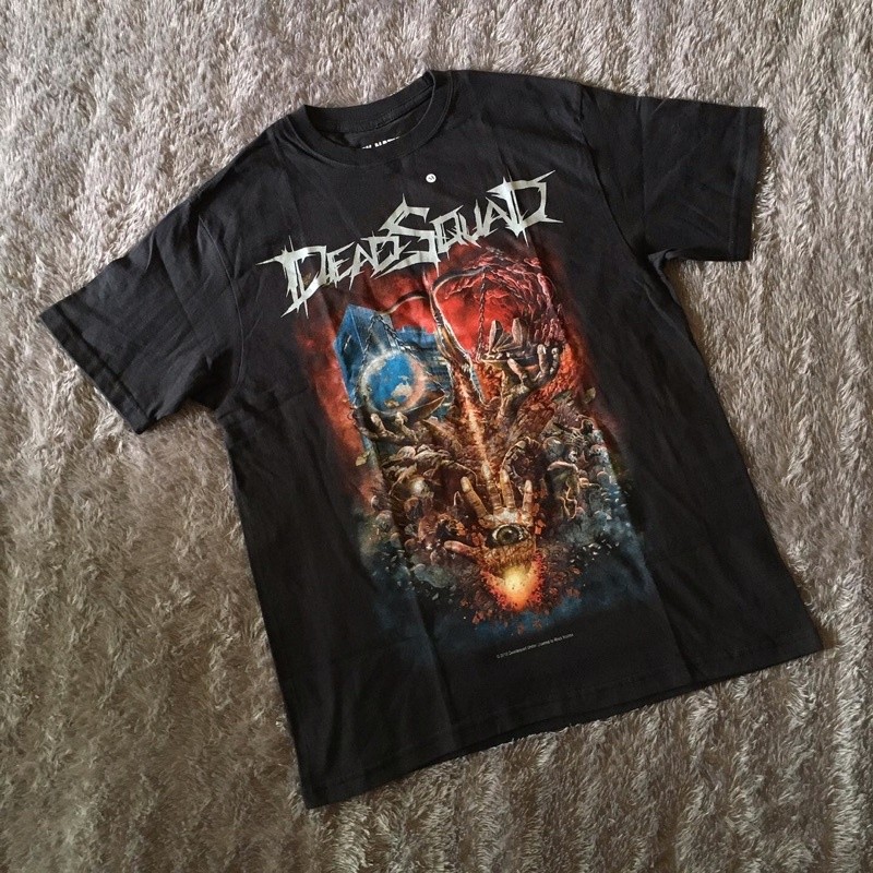 (COD) monggo kaos deadsquad x rocknation original resmiii limited merch not deadsquad x isyana serin