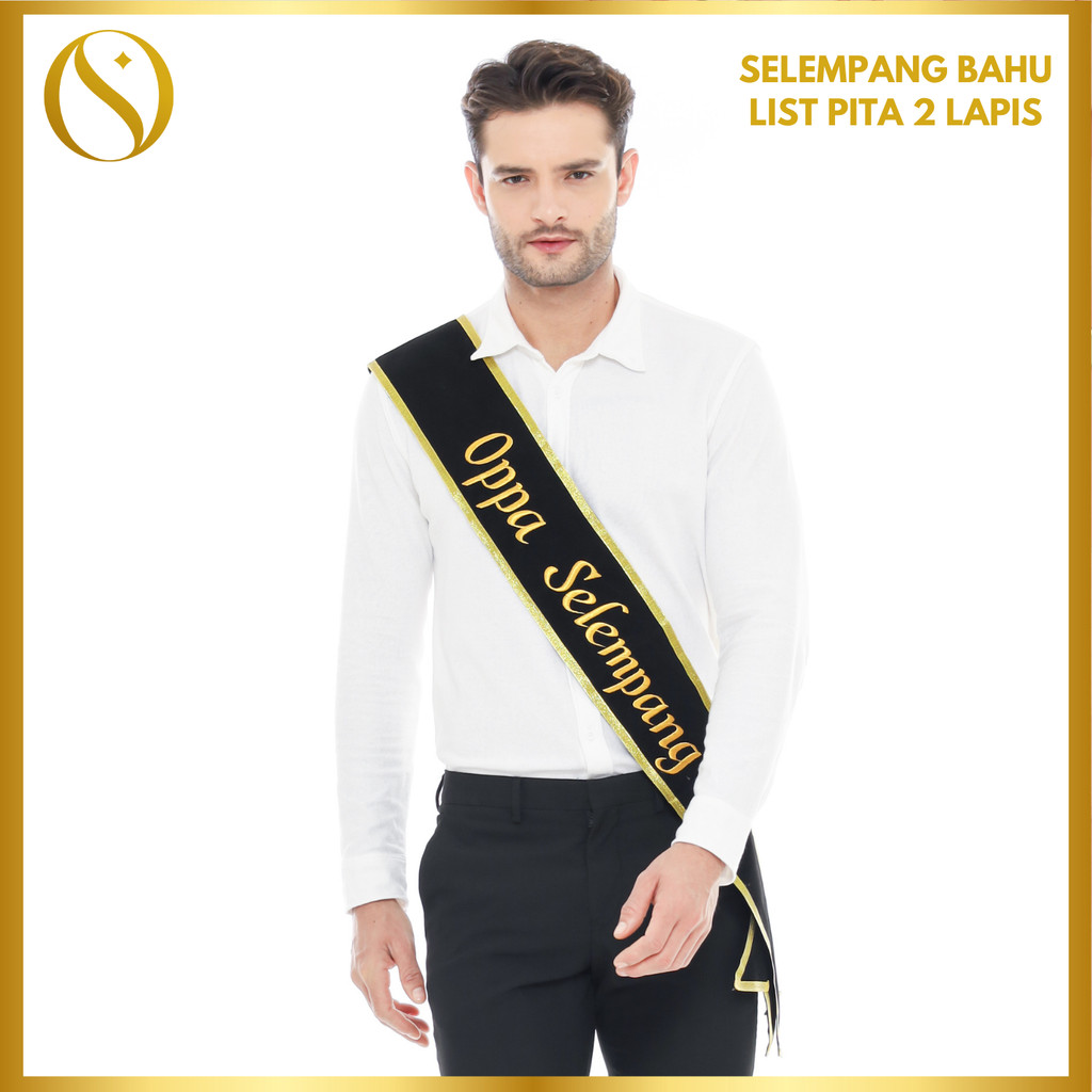 SELEMPANG WISUDA	SLEMPANG WISUDA SLENDANG WISUDA BAHAN BLUDRU PREMIUM UKURAN TK SD SMP 1 HARI JADI