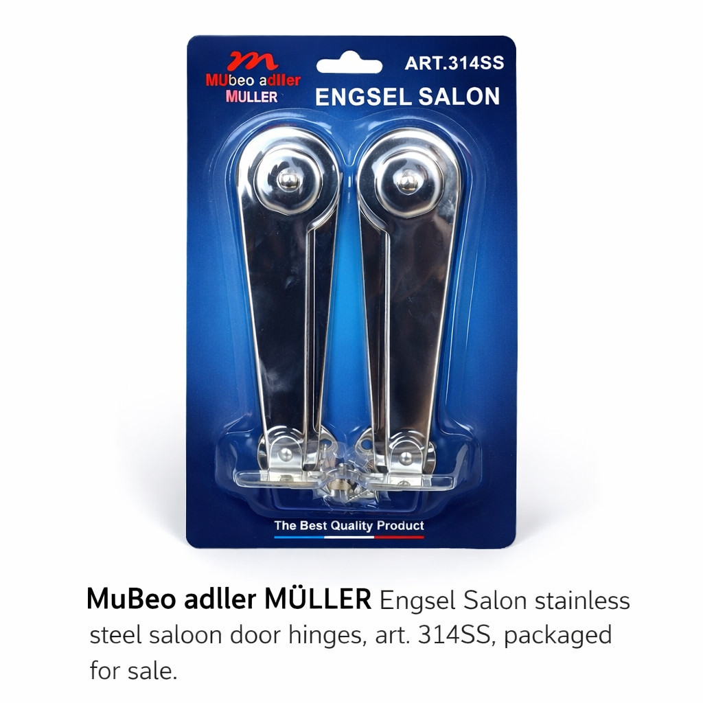 MULLER Engsel Salon Sikutan Jendela 9 Inch Stainless Steel ASLI