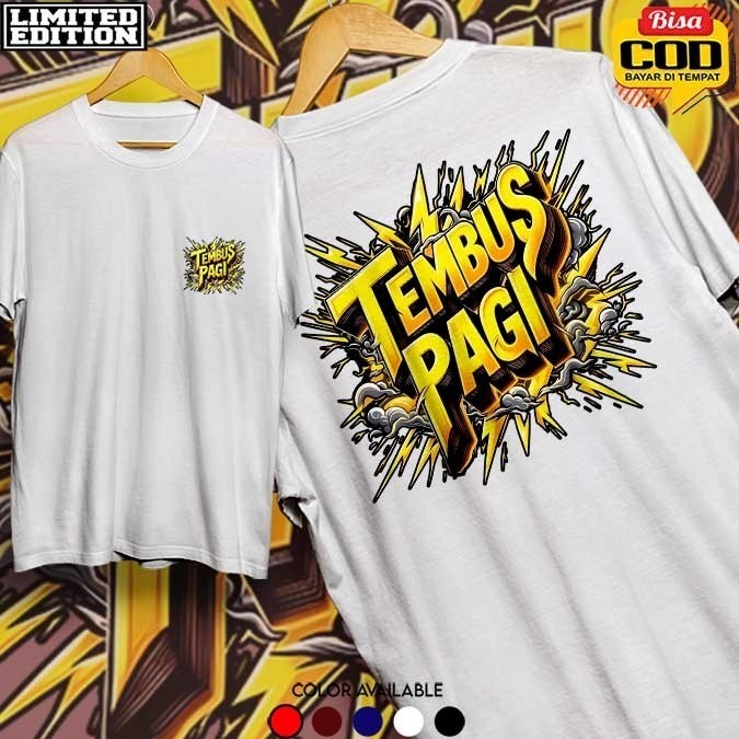 avery clothing KAOS PASUKAN TEMBUS PAGI KAOS DISTRO PASUKAN TEMBUS PAGI PRIA WANITA