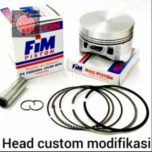 MEDANTEKNIK88 Piston fim ukuran 66 66.5 67 67.5 & 68 pen 14 klx crf mx & vixion