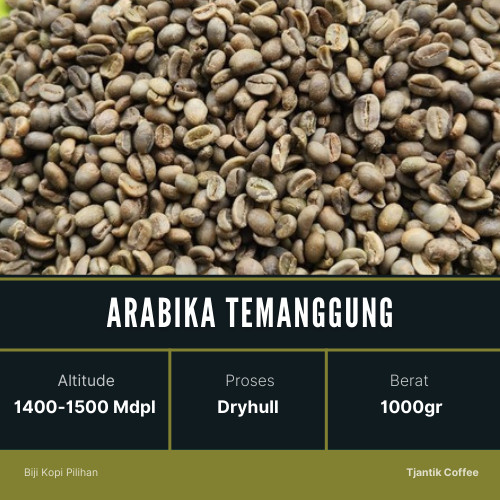 green Bean  biji kopi Arabika Flores Bajawa - Komersial