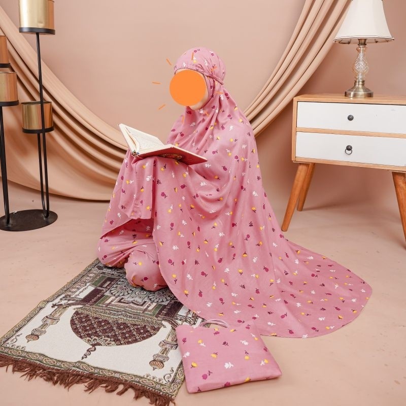 BRAKOTOP Mukena Rayon Zulfa Soft Dewasa Standar | Bisa COD