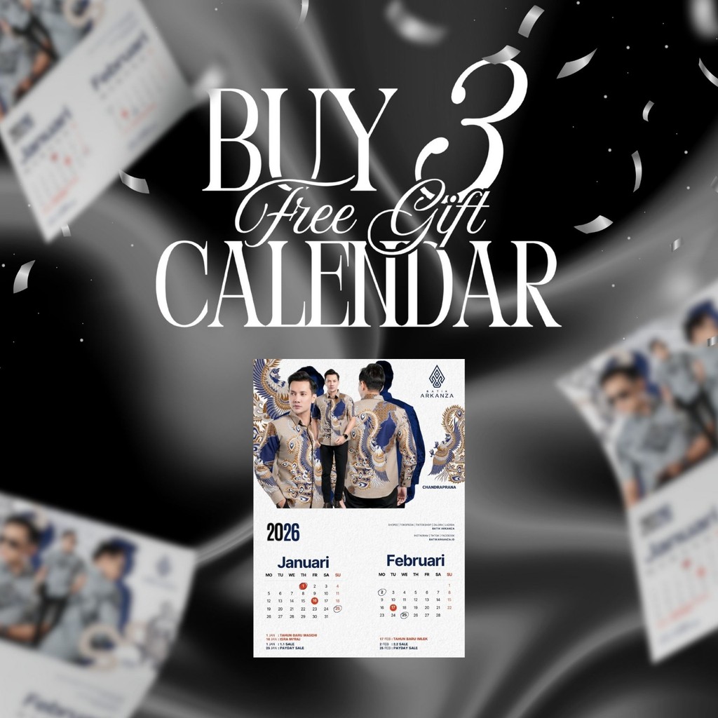Batik Arkanza Kalender 2026